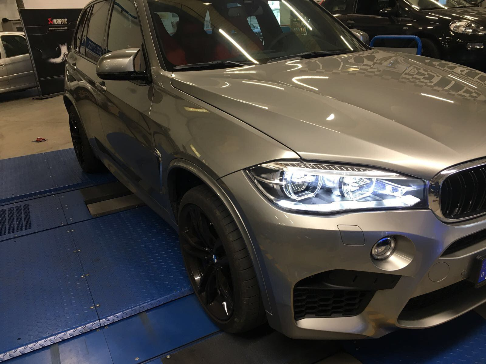 Rimappatura centralina BMW X5M 4,4 575 cv